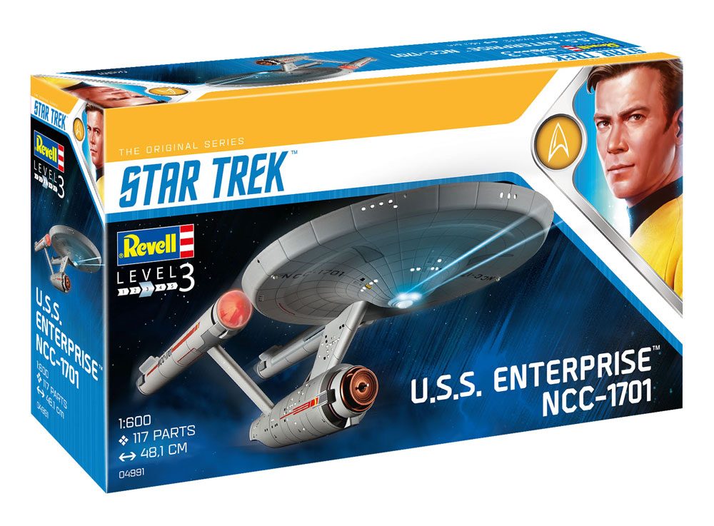 Star Trek TOS Modellbausatz 1/600 USS Enterprise NCC-1701 48 cm