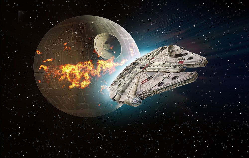 Star Wars Model Kit 1/72 Millennium Falcon 38 cm