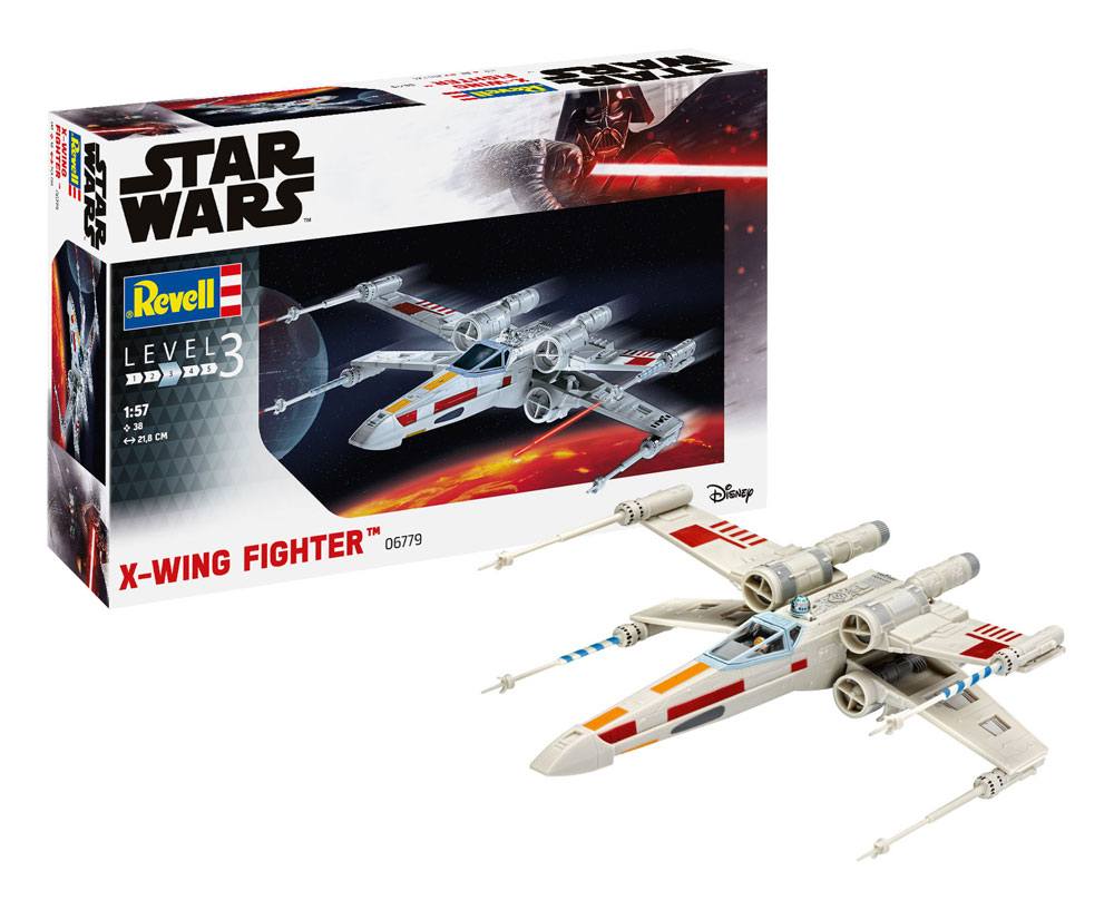 Star Wars Modellbausatz 1/57 X-Wing Fighter 22 cm