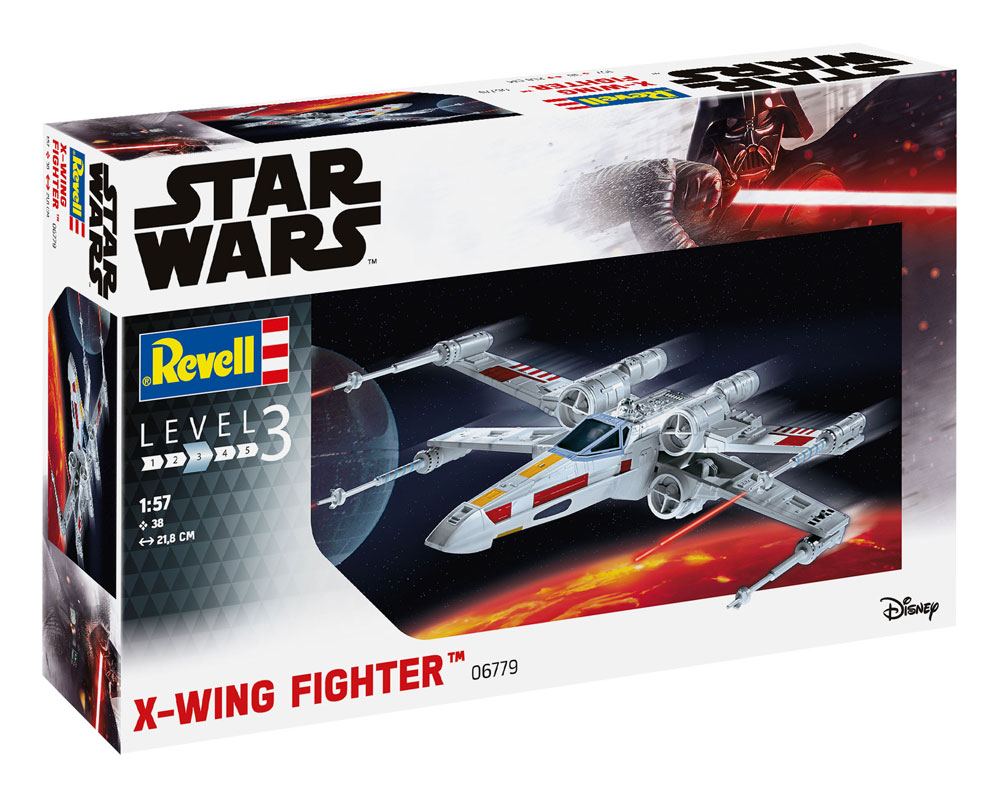 Star Wars Modellbausatz 1/57 X-Wing Fighter 22 cm