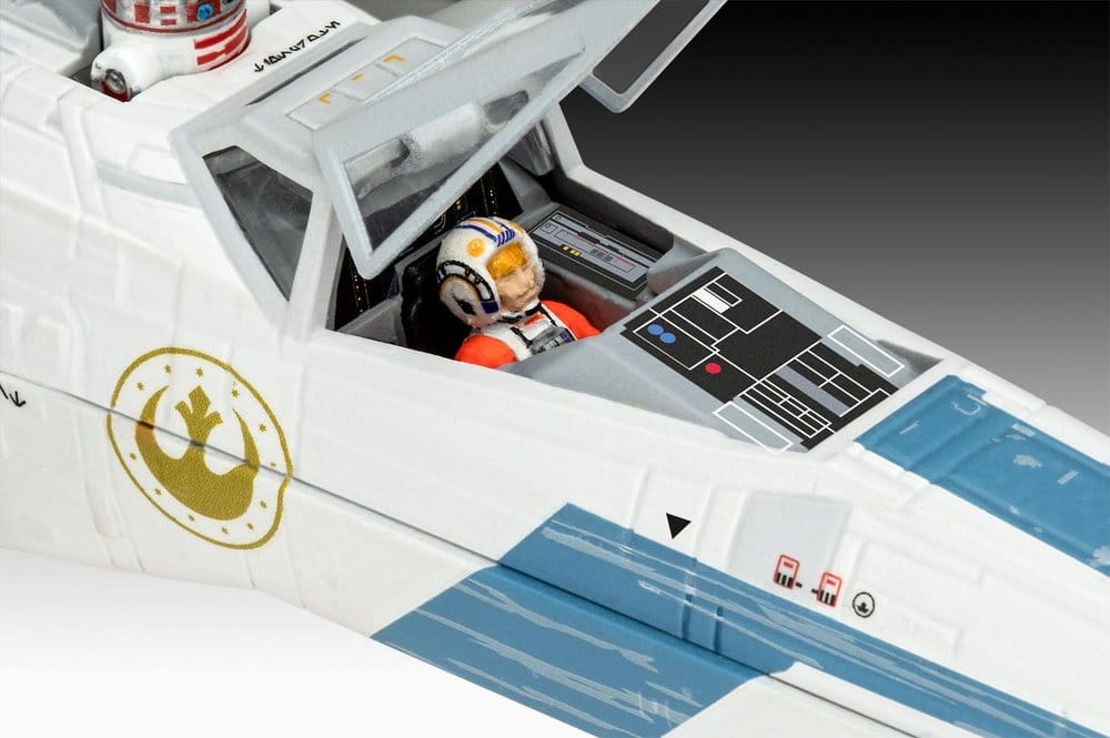 Star Wars The Mandalorian and Grogu Revell Model Kit 1/57 New Republic X-Wing Fighter 22 cm