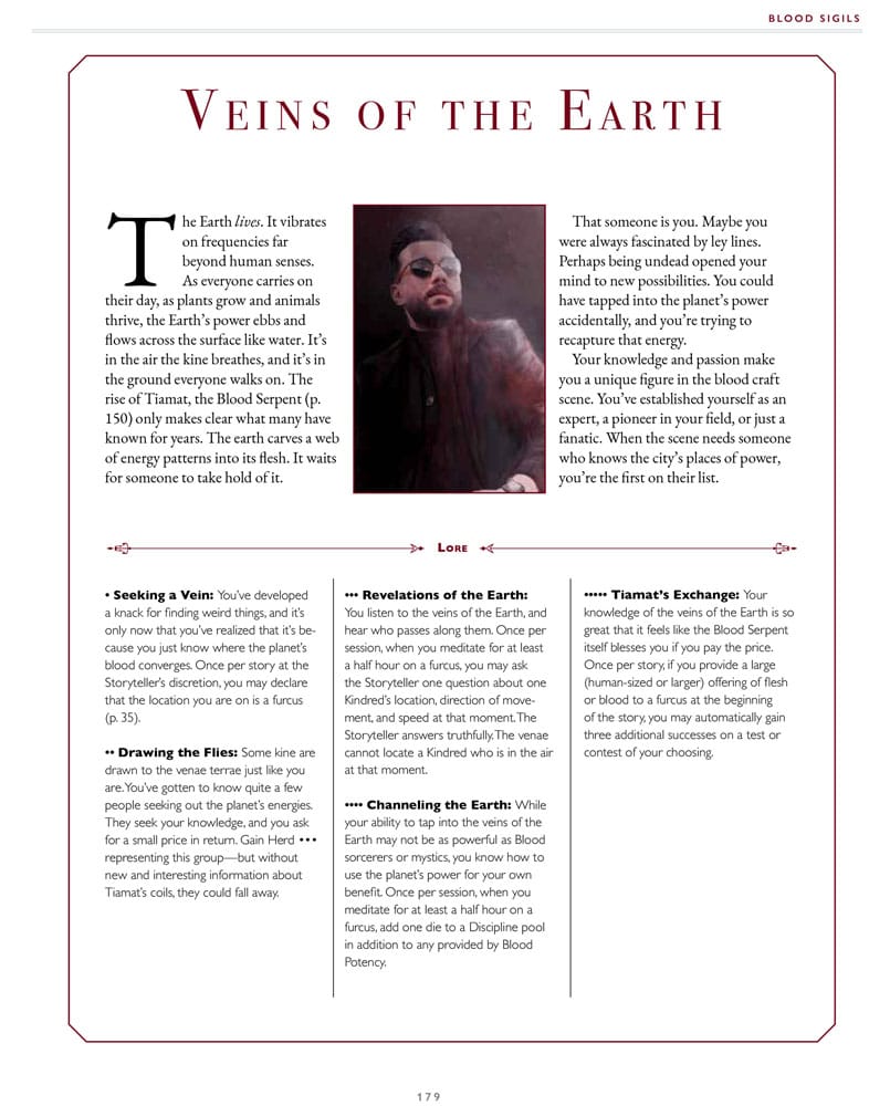 Vampire: The Masquerade 5th Edition RPG book Blood Sigils Sourcebook *Englische Version*