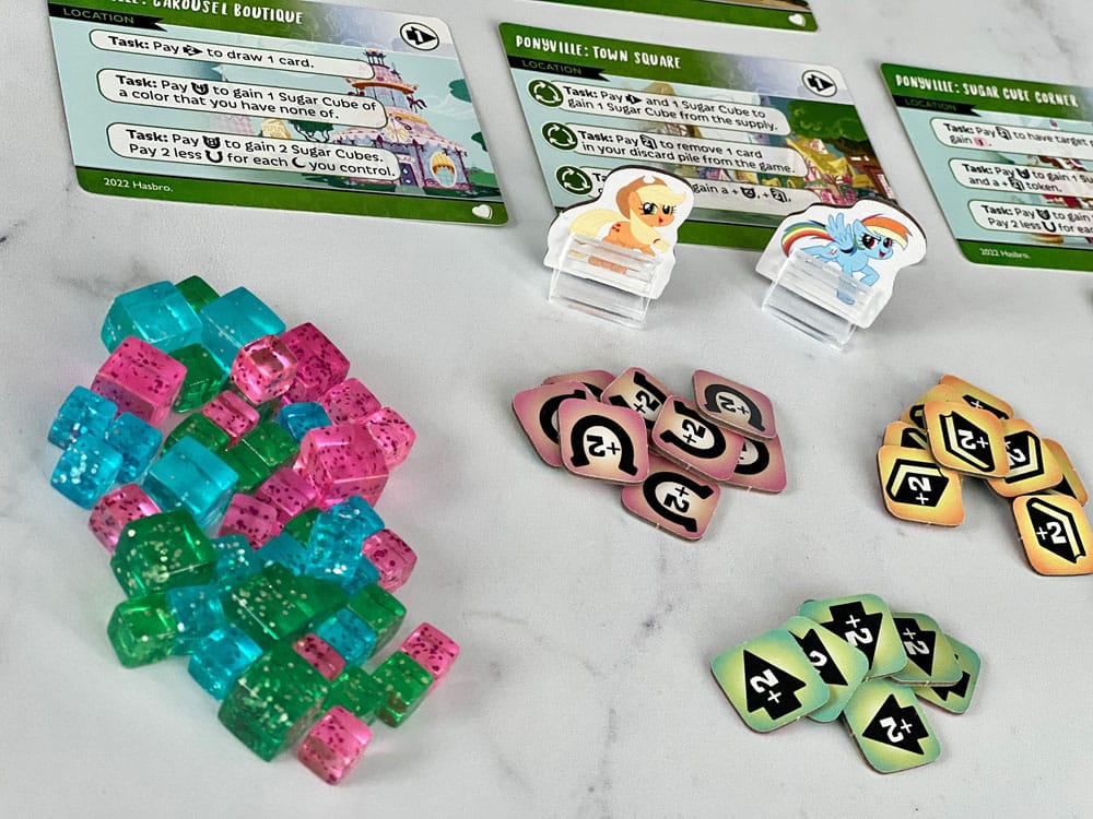 My Little Pony card game Deck-Building Adventures in Equestria *English version*