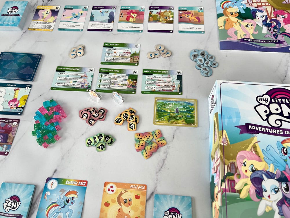 My Little Pony card game Deck-Building Adventures in Equestria *English version*