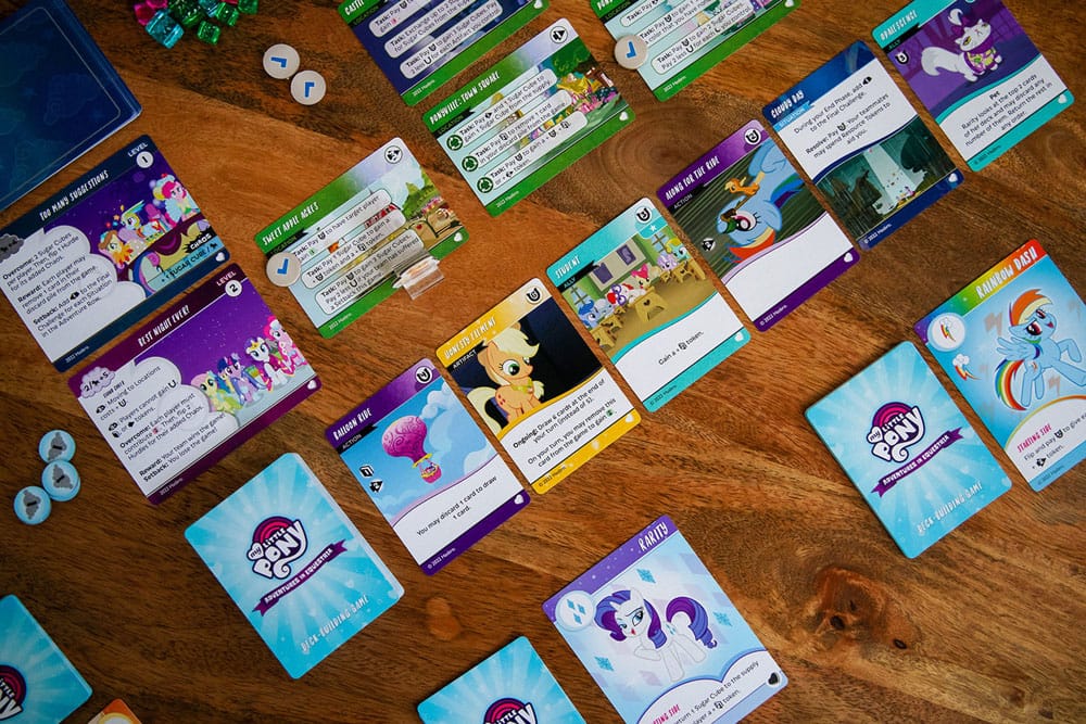 My Little Pony card game Deck-Building Adventures in Equestria *English version*