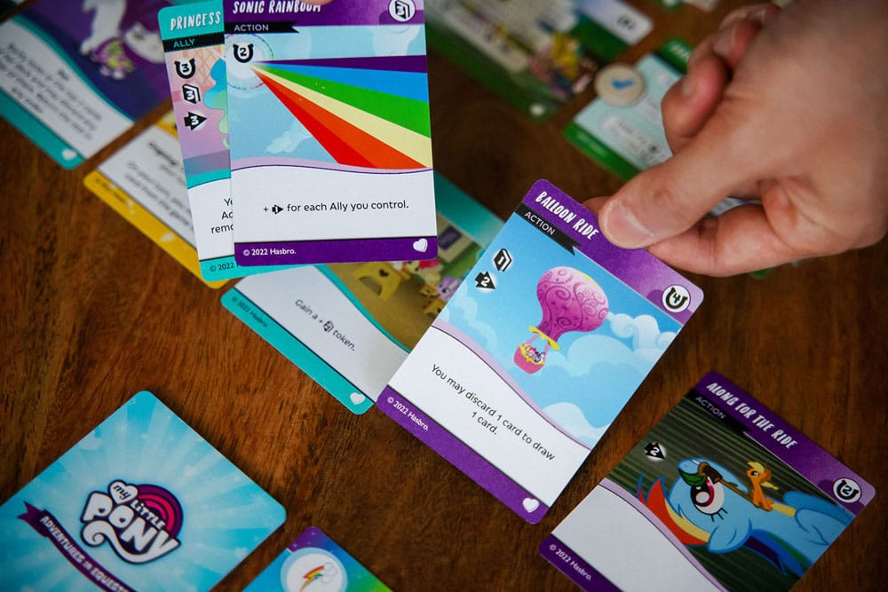 My Little Pony card game Deck-Building Adventures in Equestria *English version*