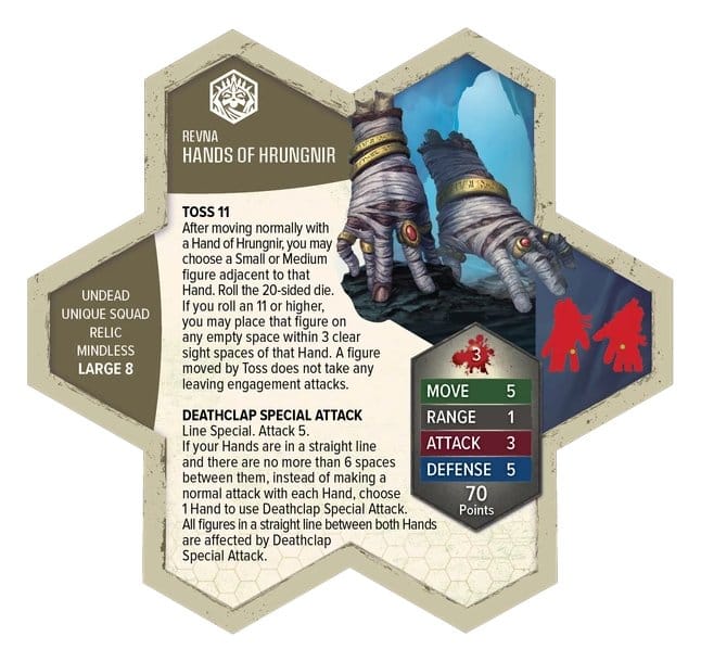 Heroscape Army Expansion Awakened Ancient of the Umbral Covenant – Standard Edition *English Version*