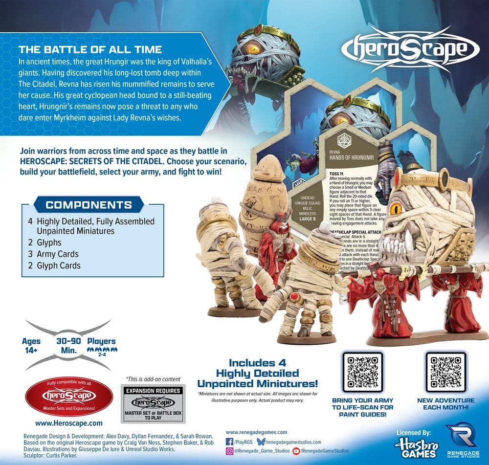 Heroscape Army Expansion Awakened Ancient of the Umbral Covenant – Standard Edition *English Version*