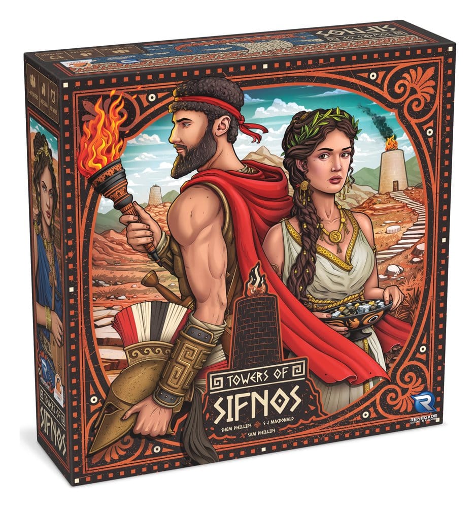 Towers of Sifnos Board Game *English Version*
