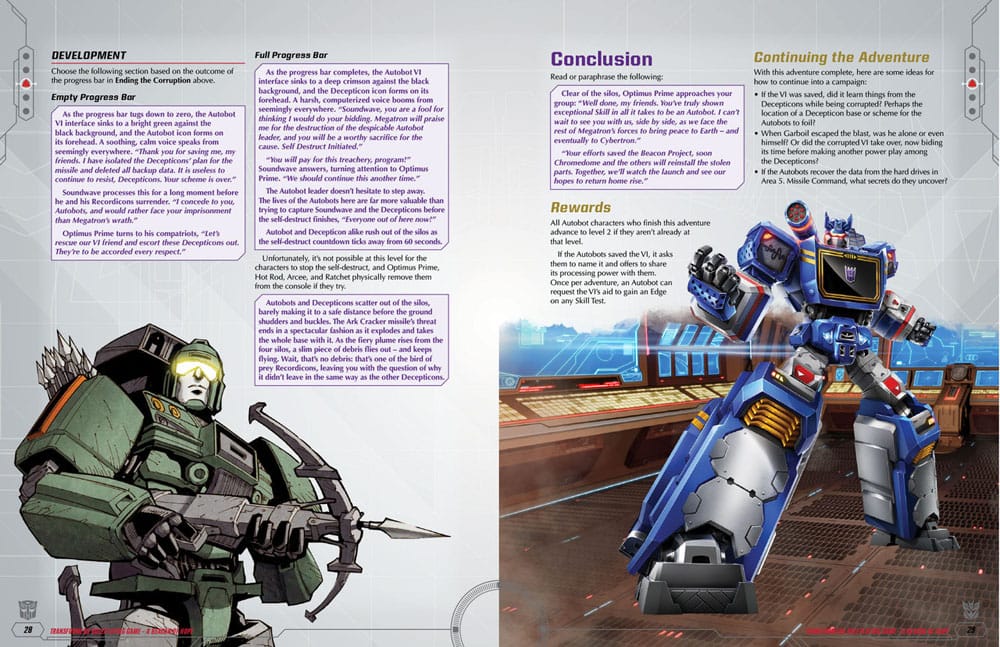 Transformers RPG A Beacon of Hope Adventure & GM Screen *Englische Version*