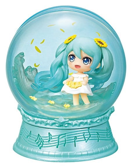 Hatsune Miku Mini Snowglobes Scenery Domes Display (4)