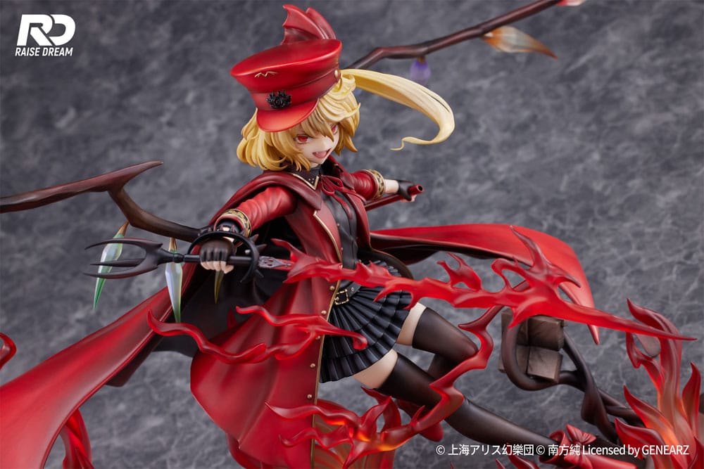 Touhou Project PVC Statue 1/6 Flandre Scarlet Militäruniform Ver. 27 cm