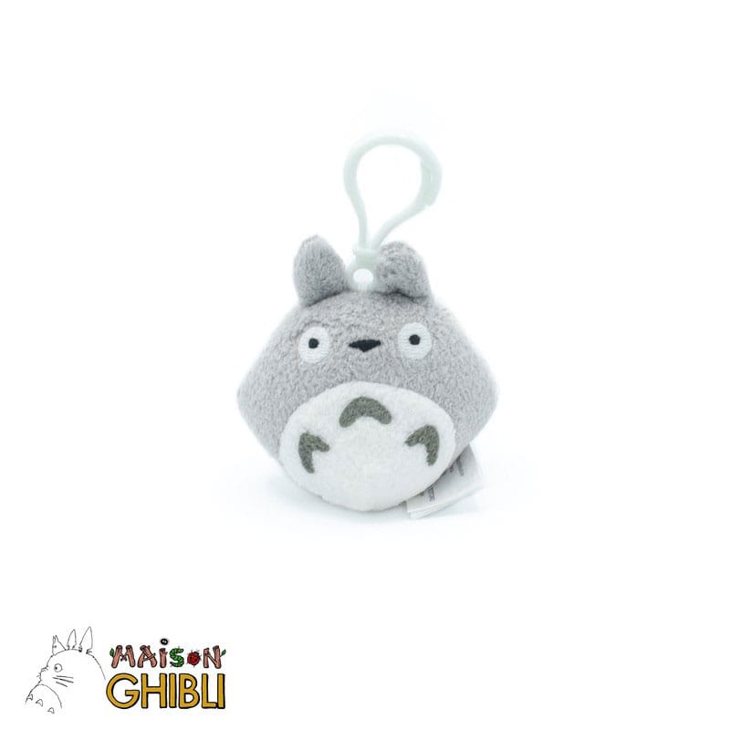 My Neighbor Totoro Plush Backpack Clip Totoro grey 8 cm