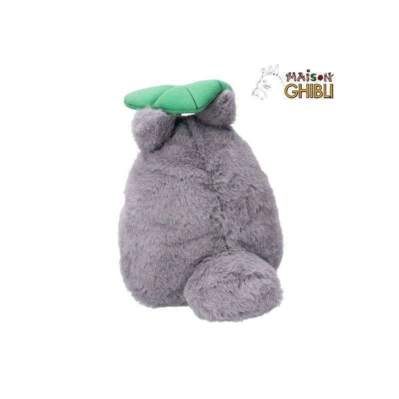 Mein Nachbar Totoro Nakayoshi Plüschfigur Großer Totoro mit Blatt 21 cm