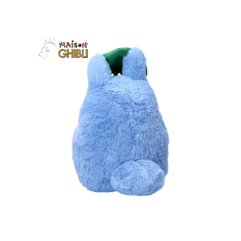 Mein Nachbar Totoro Nakayoshi Plüschfigur Mittelgroßer Totoro mit Blatt 20 cm