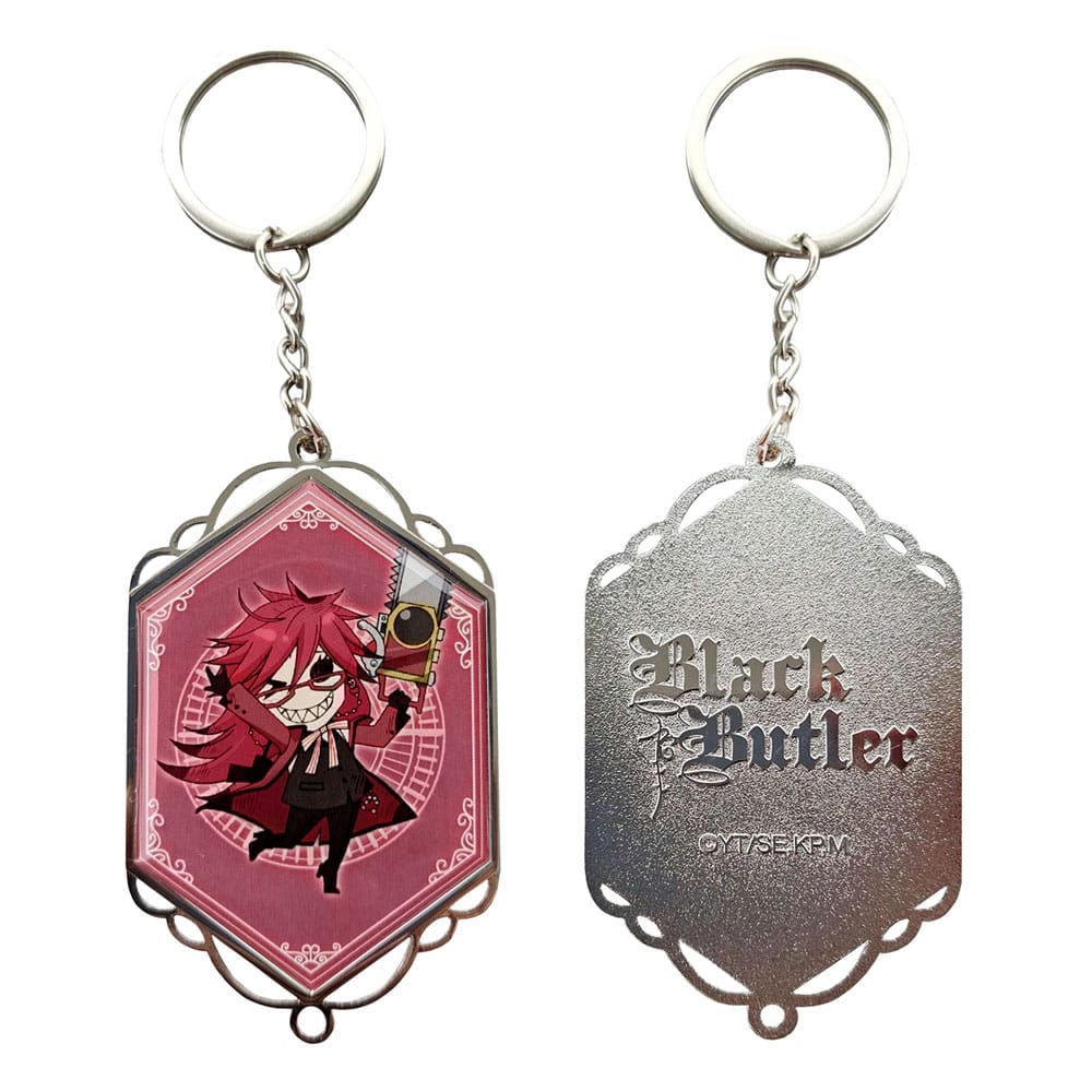 Black Butler PVC Schlüsselanhänger Grell