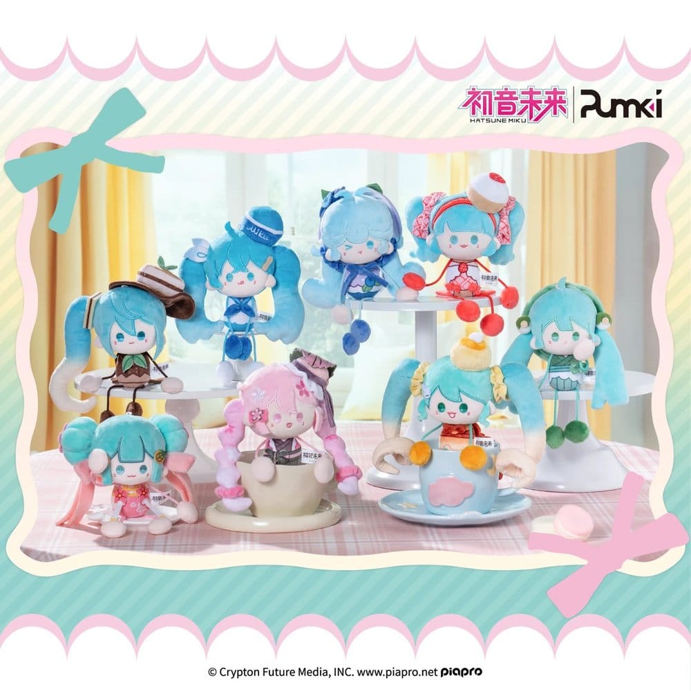 Hatsune Miku Mini Plush Blind Box 8 cm Display (8)