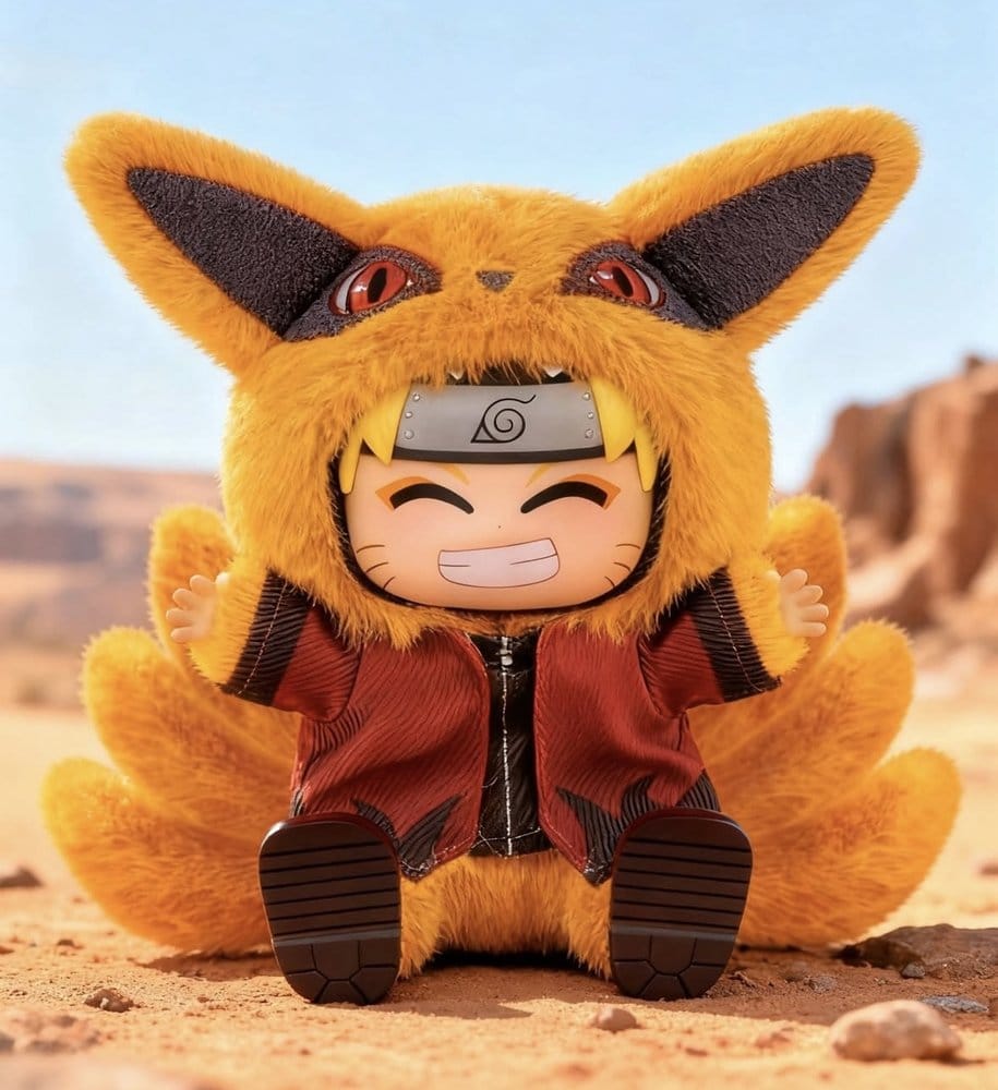 Naruto Vinyl Face Mini Plush Cute Beasts Blind Box 15 cm Display (6)