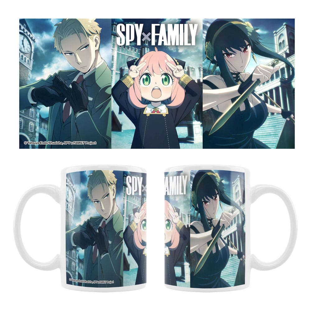 Spy x Family Keramiktasse Loid &amp; Anya &amp; Yor