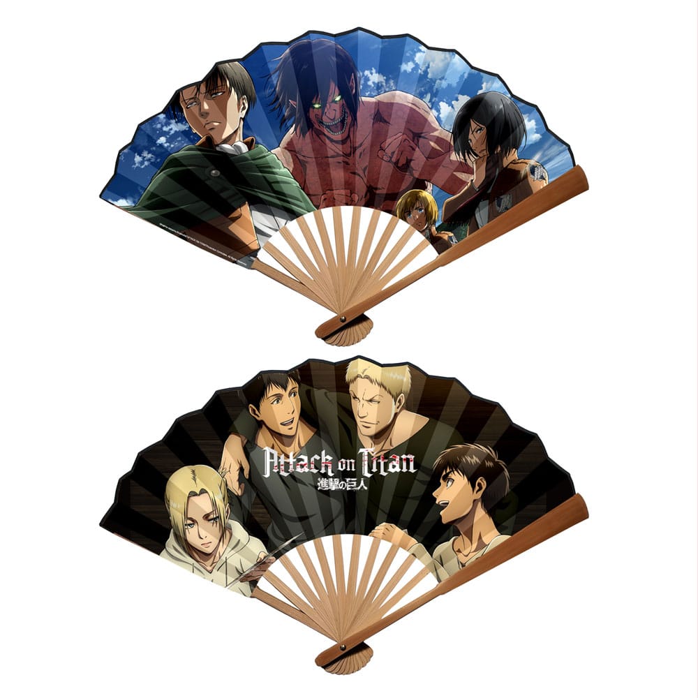 Attack on Titan Folding Fan Duty & Friendship