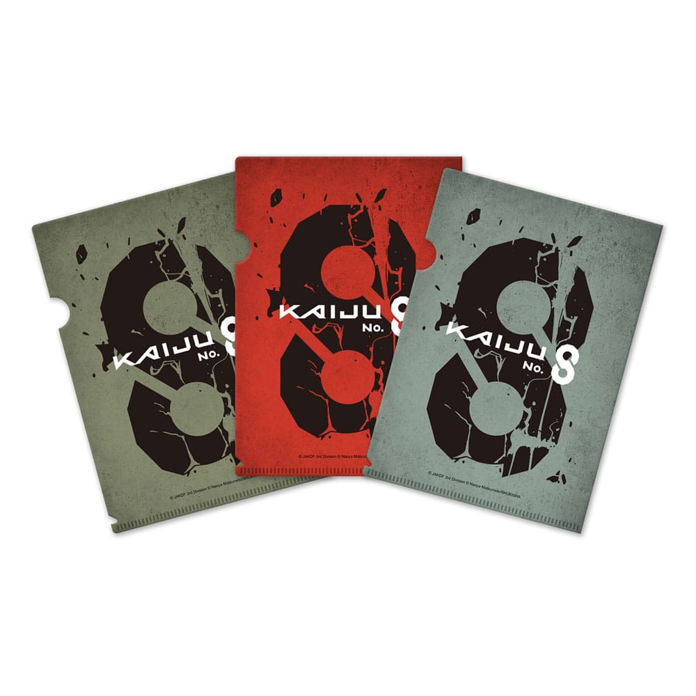 Kaiju No. 8 Clearfile 3-Set Season 2