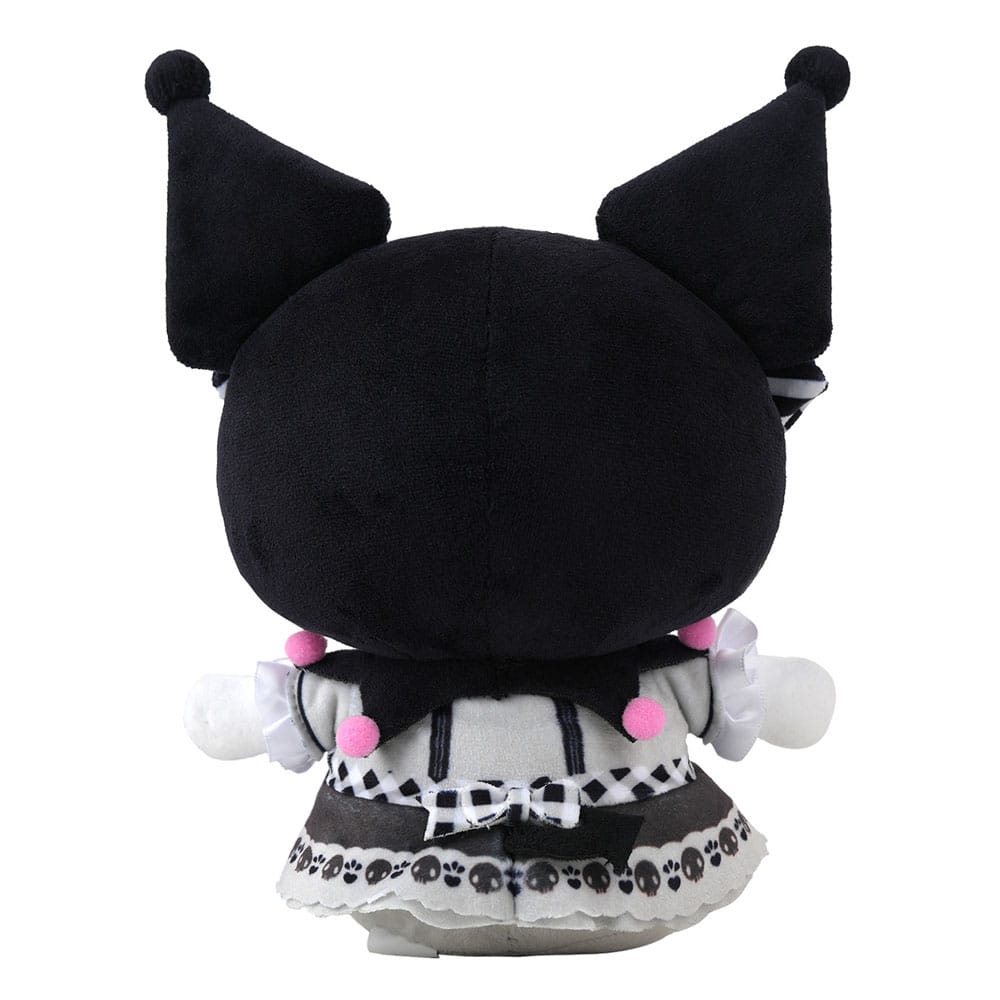 Sanrio Pink Black Party Series Plush Figure Kuromi 17 cm