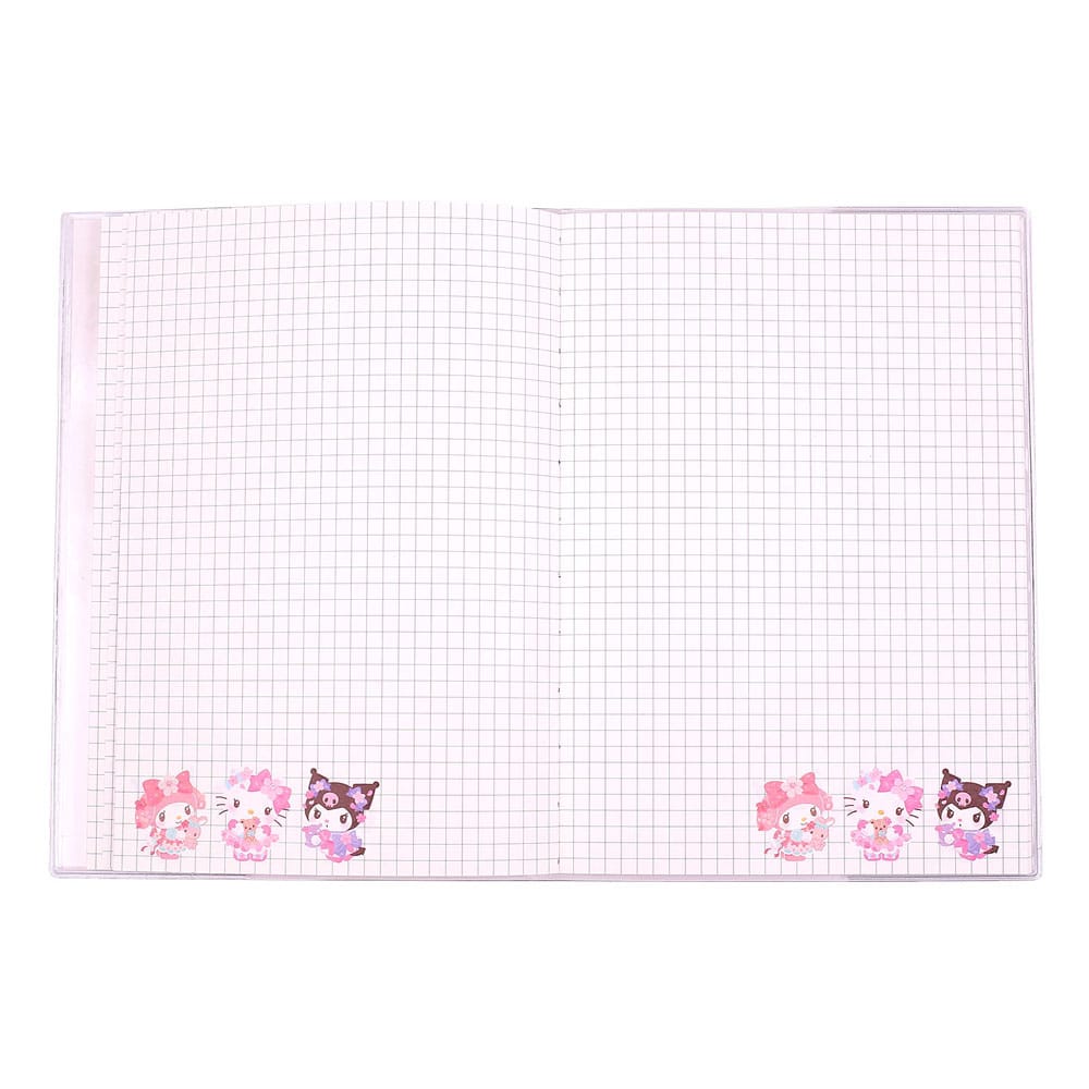 Sanrio Notebook Hello Kitty & Friends Sakura Series Holographic Checkered