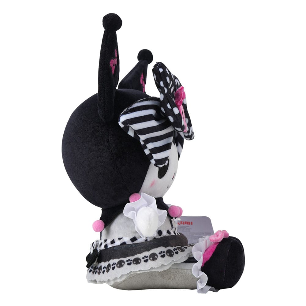 Sanrio Pink Black Party Series Plush Figure Kuromi 22 cm