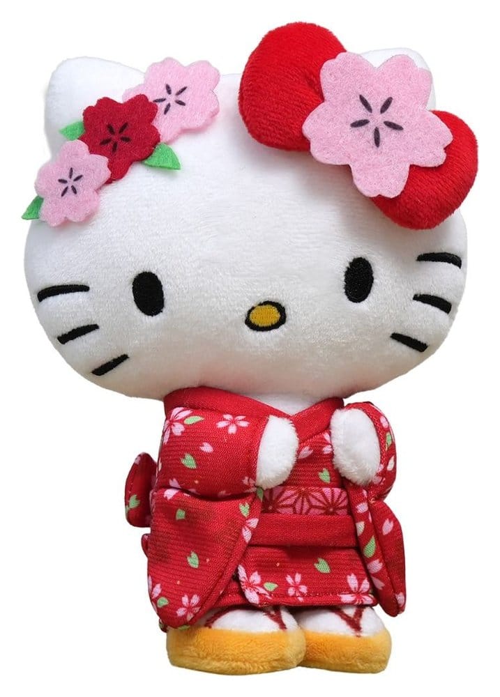 Sanrio  Plush Figure Hello Kitty Kimono Version 22 cm