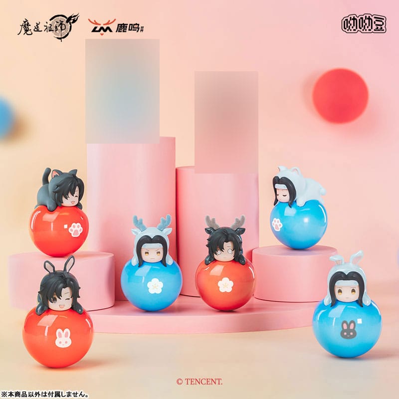 HeGrandmaster of Demonic Cultivation Yura Yura Mascot Mini Figures 5 cm Display (6)