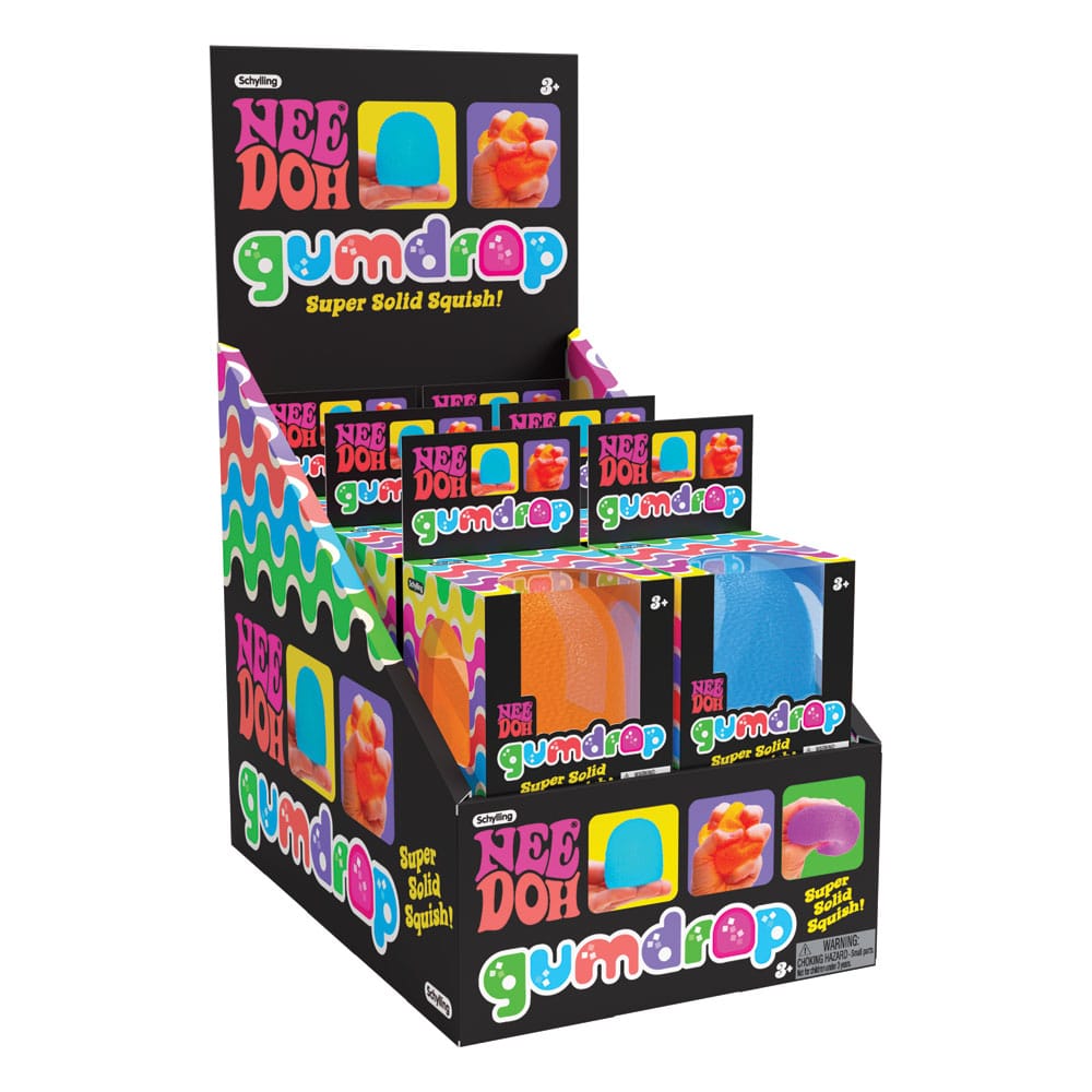 NeeDoh Squeeze Figures Gumdrop Display (12)