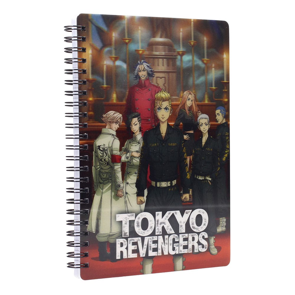 Tokyo Revengers Notizbuch mit 3D-Effekt-Gruppe