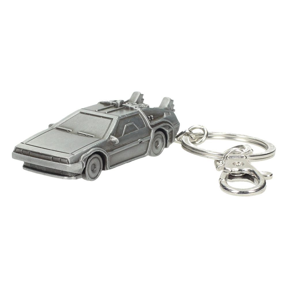 Back to the Future Metal Keychain DeLorean 7 cm