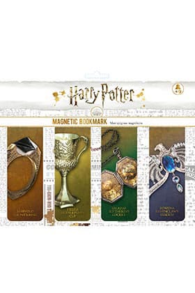 Harry Potter Magnetisches Lesezeichen-Set B