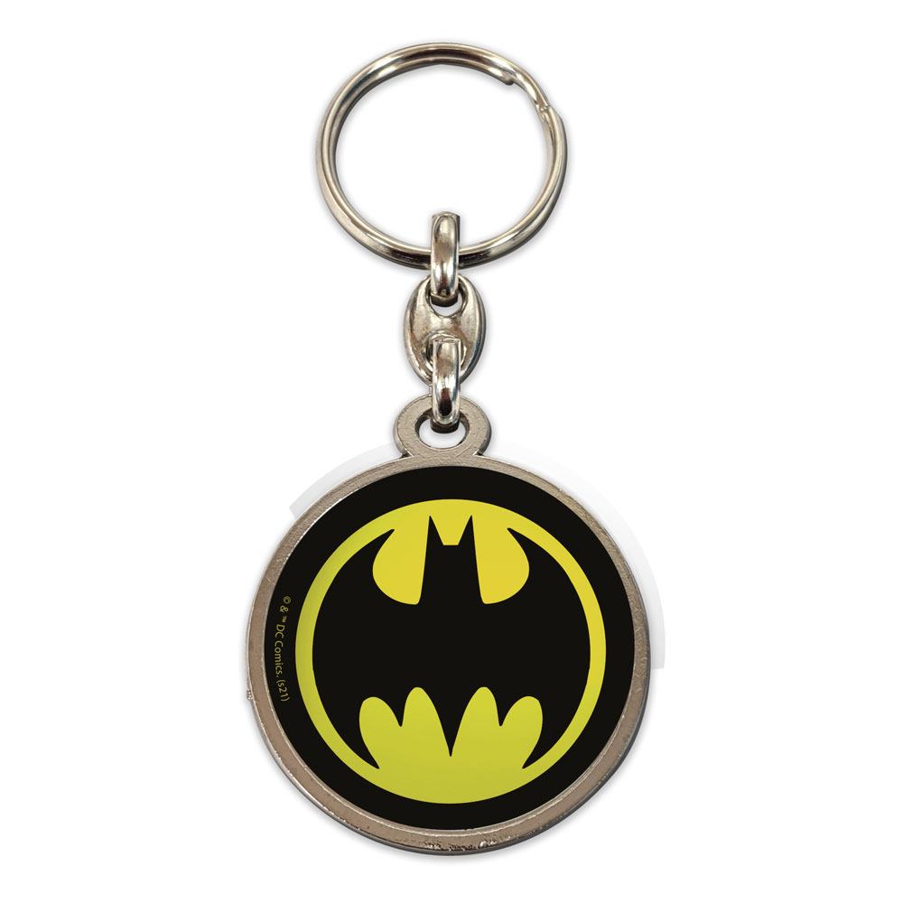 DC Comics Metall-Schlüsselanhänger Batman-Logo 7 cm