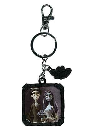 Corpse Bride Metal Keychain Wedding