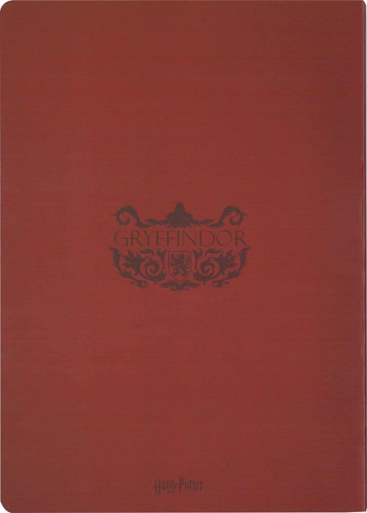 Harry Potter Softcover Notebook Gryffindor 21 cm