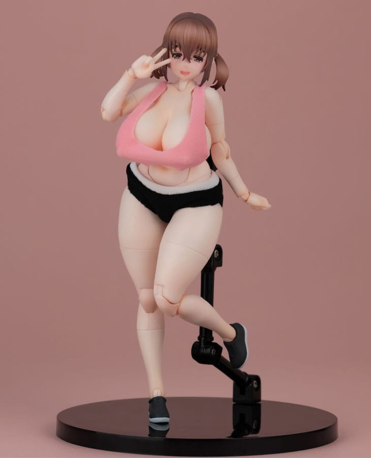 Original Character Second Axe Hentai Action Series Action Figure Nagachichi Nagai-san 14 cm
