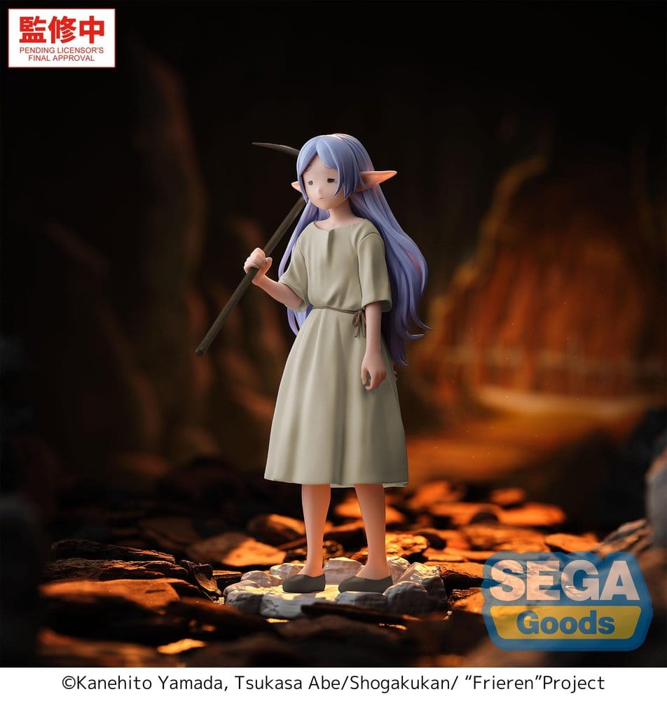 Frieren: Beyond Journey´s End High Premium PVC Figure Frieren - I Am Forced to Slave Away in the Mines for Three Centuries 18 cm