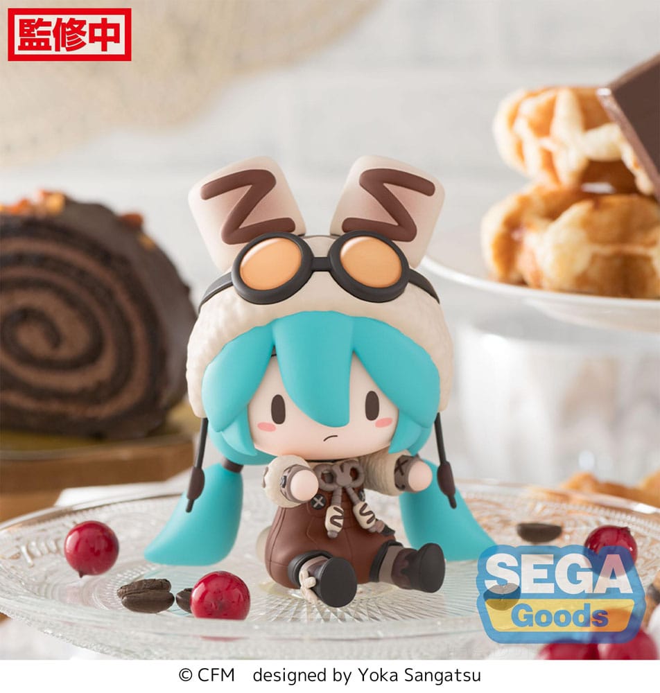 Character Vocal Series 01: Hatsune Miku Fuwa Petit Chibi Figure Hatsune Miku Marshmallow Hot Cocoa 10 cm