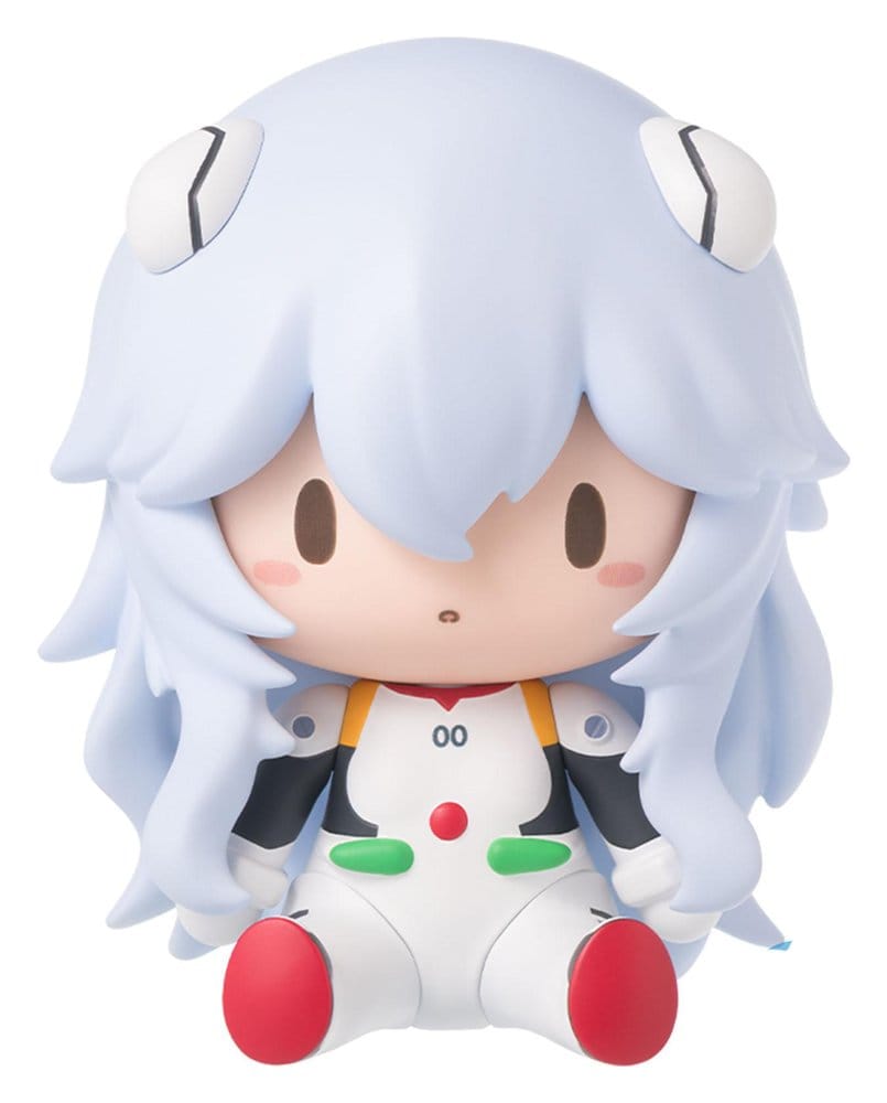 Evangelion: 3.0+1.0 Thrice Upon a Time Fuwa Petit Chibi Figure Rei: Long Hair 8 cm