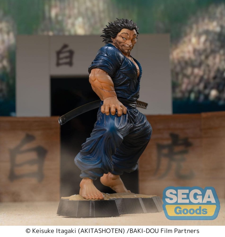 Baki-Dou Luminasta PVC Figure Musashi Miyamoto 17 cm