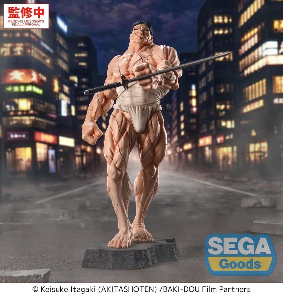 Baki-Dou Luminasta PVC Figure Kaoru Hanayama 23 cm