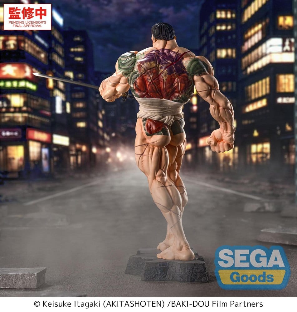 Baki-Dou Luminasta PVC Figure Kaoru Hanayama 23 cm