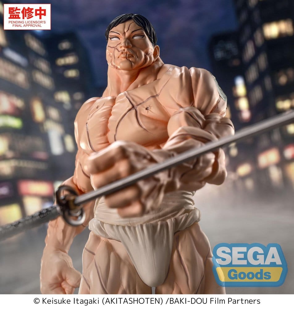 Baki-Dou Luminasta PVC Figure Kaoru Hanayama 23 cm