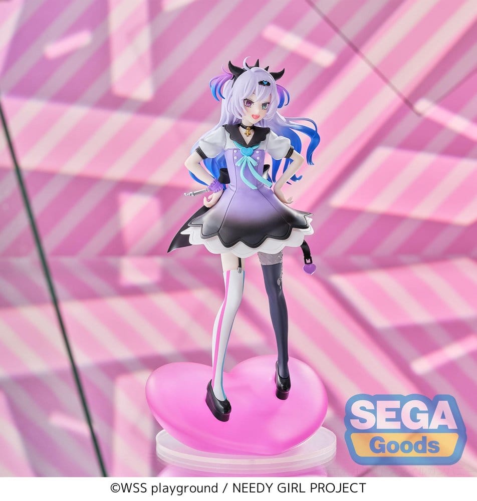 Needy Girl Overdose XStellar PVC Figure PURPLE LOLLIPOP 20 cm