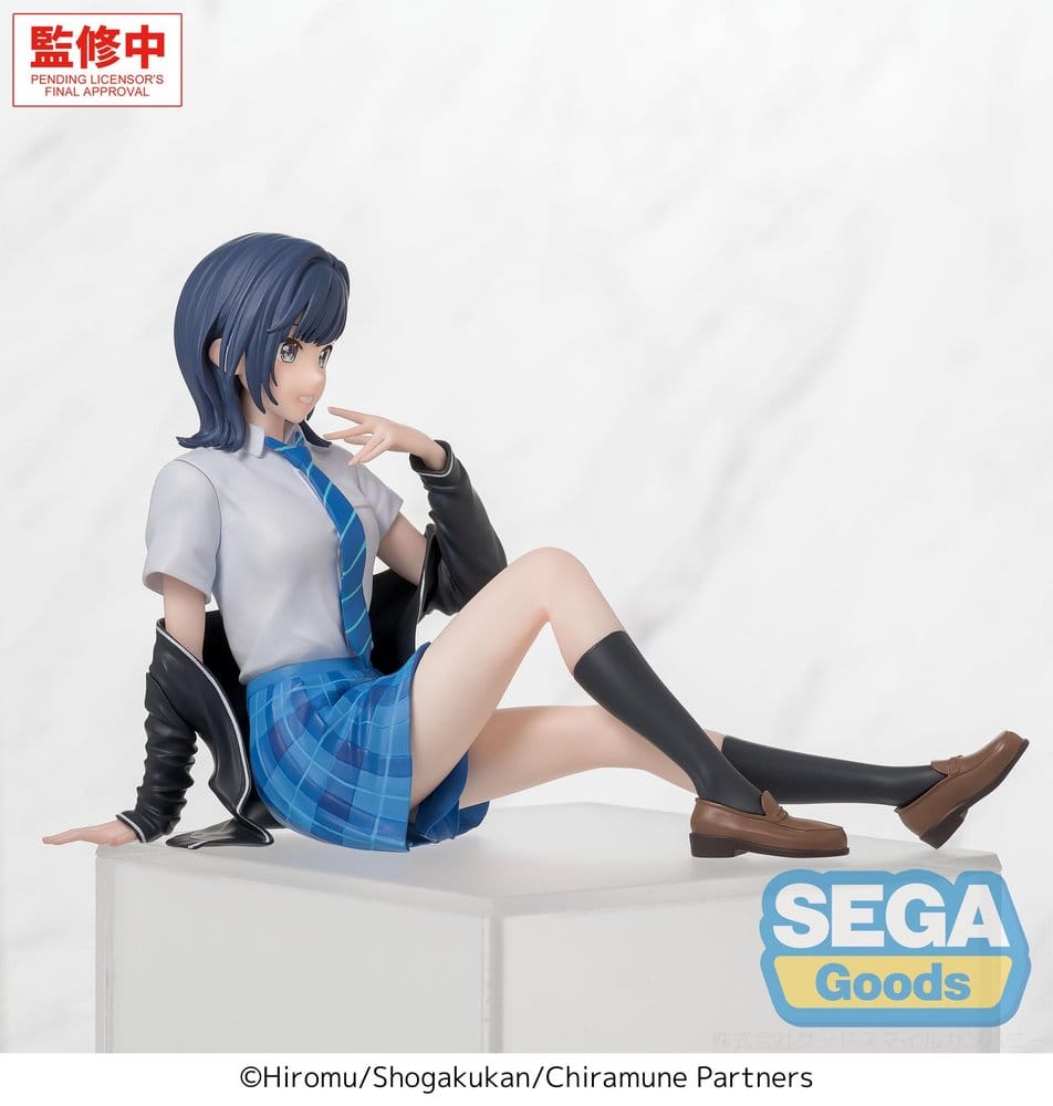Chitose Is in the Ramune Bottle PM Perching PVC Statue Yuzuki Nanase 8 cm