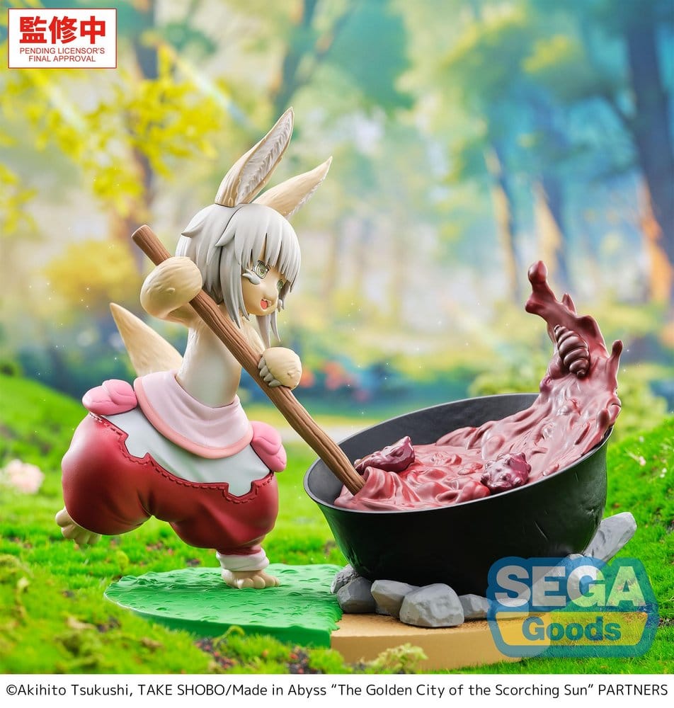 Made in Abyss: The Golden City of the Scorching Sun Luminasta PVC Figure Nanachi ~Dreaming of Mealtime~ 14 cm