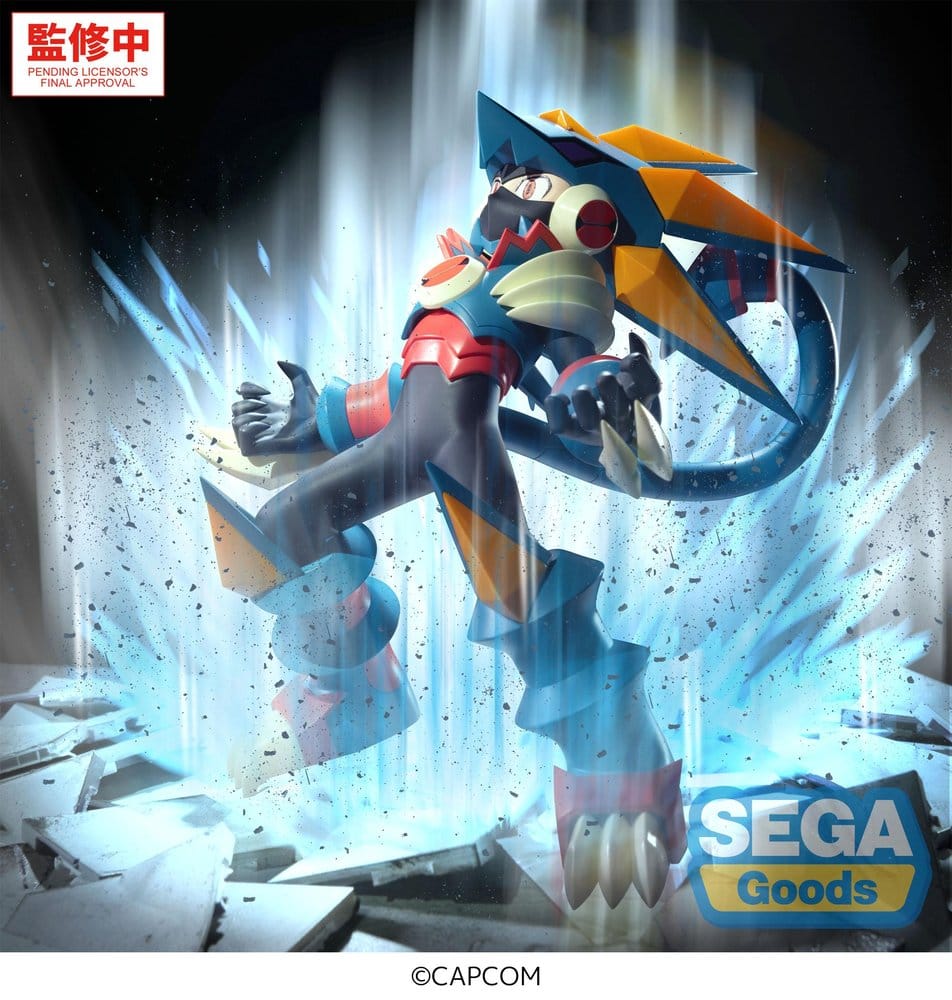 Mega Man Battle Network Luminasta PVC Figure Mega Man Gregar Beast 17 cm