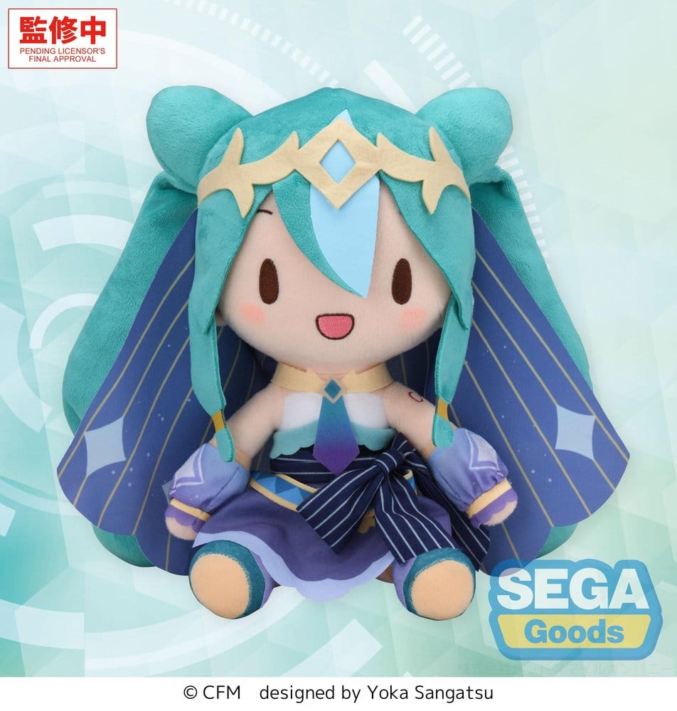 Character Vocal Series 01: Hatsune Miku fuwa petit M Plush Figure Hatsune Miku -Cosmic-